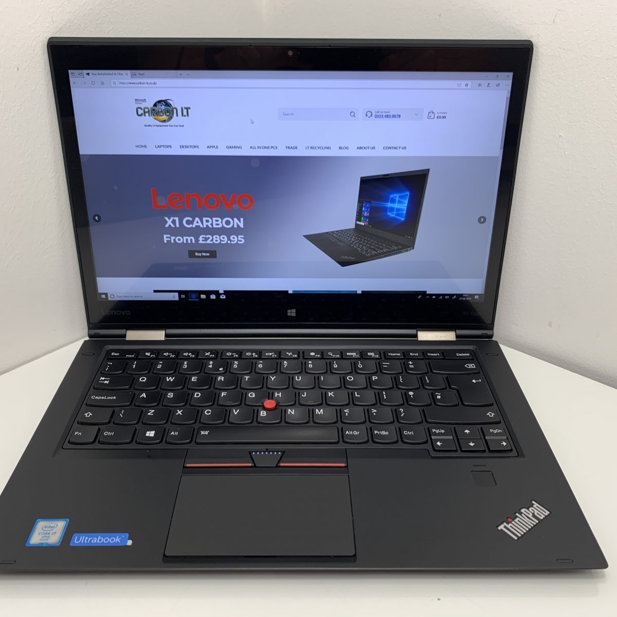 Lenovo ThinkPad X1 Yoga Intel Core i7 6th Gen 512GB SSD Touch Screen ...